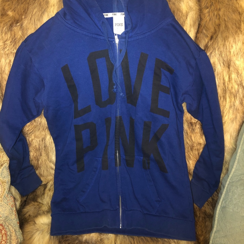 Victoria’s Secret pink sweatshirt